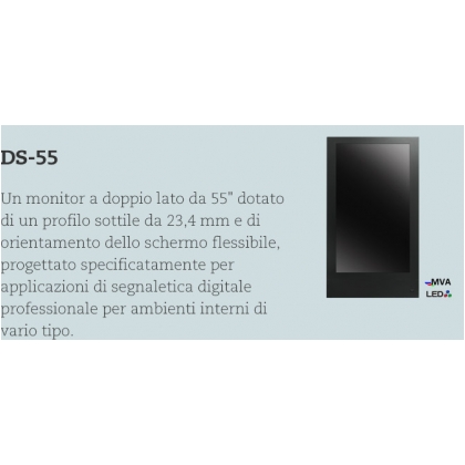 Montor 55\" Dual Display