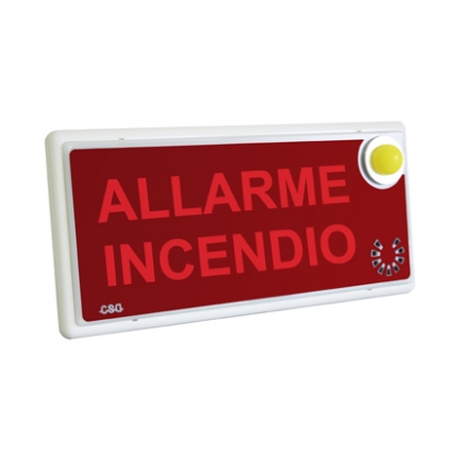 Pannello luminoso IP54 EN54-23