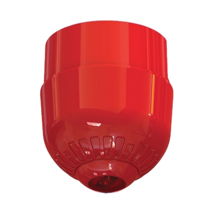 Flash LED rosso soffitto base alta