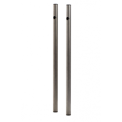 MANTASP120 Coppia pali inox 12cm