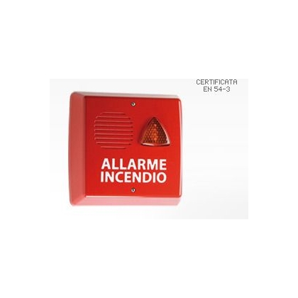 Sirena antincendio TRIADE FL24 EN54-3