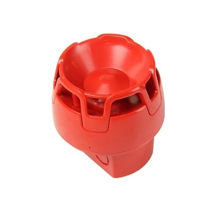Sirena colore rosso con base IP65