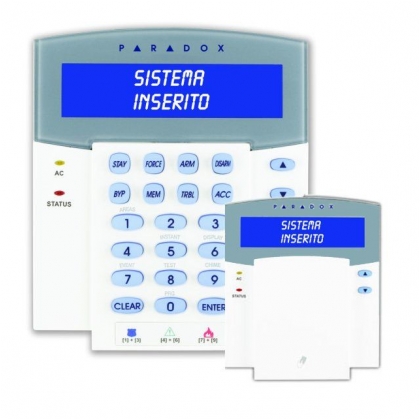 Tastiera LCD Colore bianco lettore d