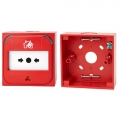 Kit avvisatore allarme ripristinabile 100 Ohm rosso CPR EN54-11