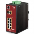 IFS Industrial Managed Switch 8 PoE+ GigaEth + 2 SFP