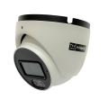 Eyeball IP, 2MP, 2.8mm, dWDR, LEDs 20-30mt, IP67, PoE, Microfono, FULL COLOR, NDAA