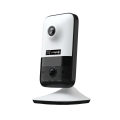 Cube Camera IP, 2MP, 2.8mm, ICR, dWDR, LEDs 10mt, Audio MIC & Speaker, WiFi, PIR Alarm, POE, H.265