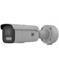 TruVision IP Bullet Camera 4Mpx FullColor 2,8-12mm Luce Bianca 60M, Colore Grigio
