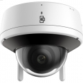 Truvision Dome Wi-Fi Camera 4Mpx 2,8mm IR 30m audio SD 32GB IP66 bianca