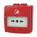 Avvisatore manuale incendio rottura vetro rosso 560R Eexd