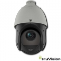 Truvision IP PTZ Dome IR Camera compatta 4 Mpx 10x IR 100m AI persona/veicolo PoE+