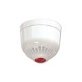 Sirena bianca 32 toni a soffitto flash rosso IP21 CPR