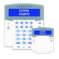 Tastiera LCD Colore bianco con con interruttore antimanomissione