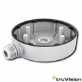 Back Box per installazione dome serie 6H. Colore bianco