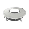 Adattatore installazione incasso Dome TruVision serie 6H (con cavi). Colore bianco